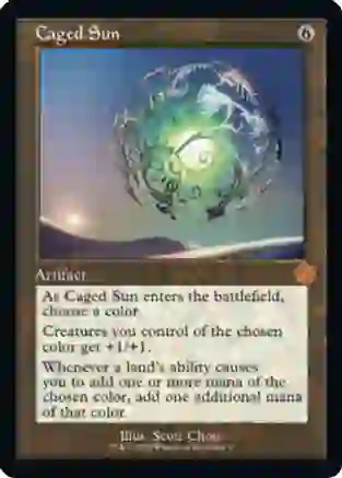 Caged Sun (Retro)